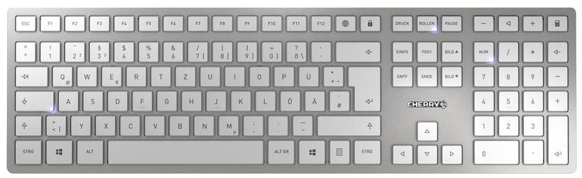 CHERRY DW 9100 SLIM Desktop Set silber