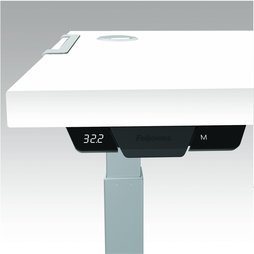 Fellowes 140 cm Tischplatte weiß