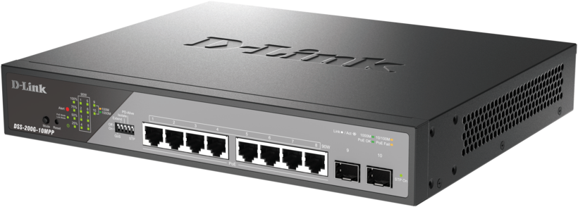 D-Link DSS-200G-10MPP/E Switch