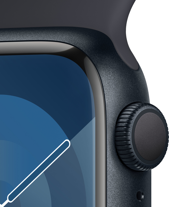 Apple Watch S9 9 LTE 45mm alu minuit