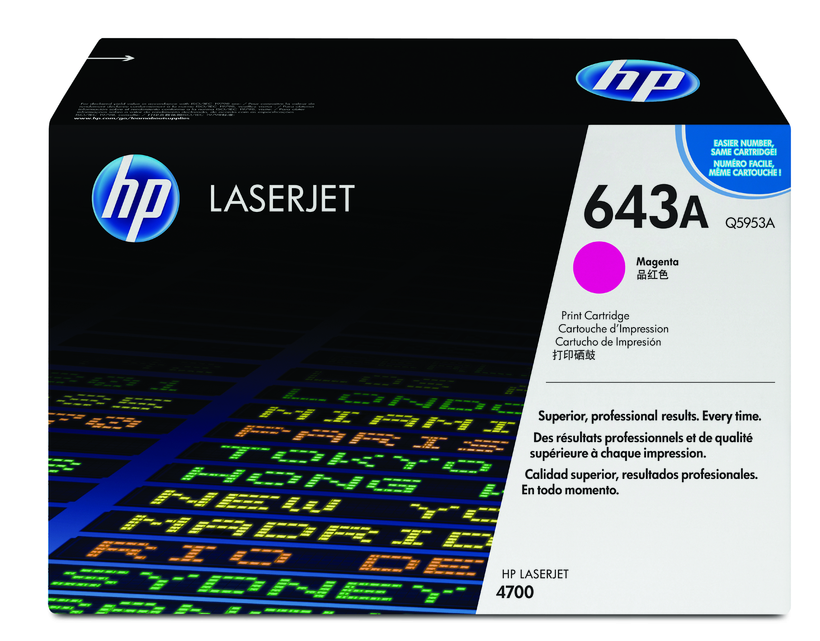 HP 643A Toner Magenta
