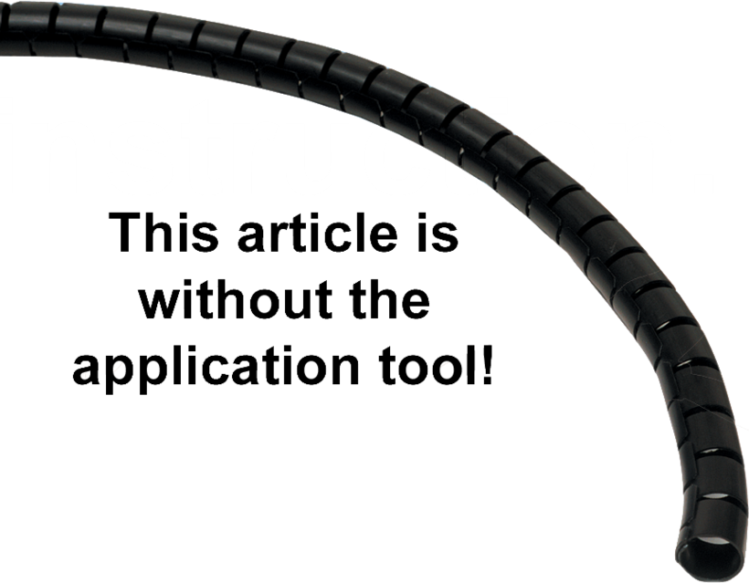 Cable Eater D=15mm 25m Black