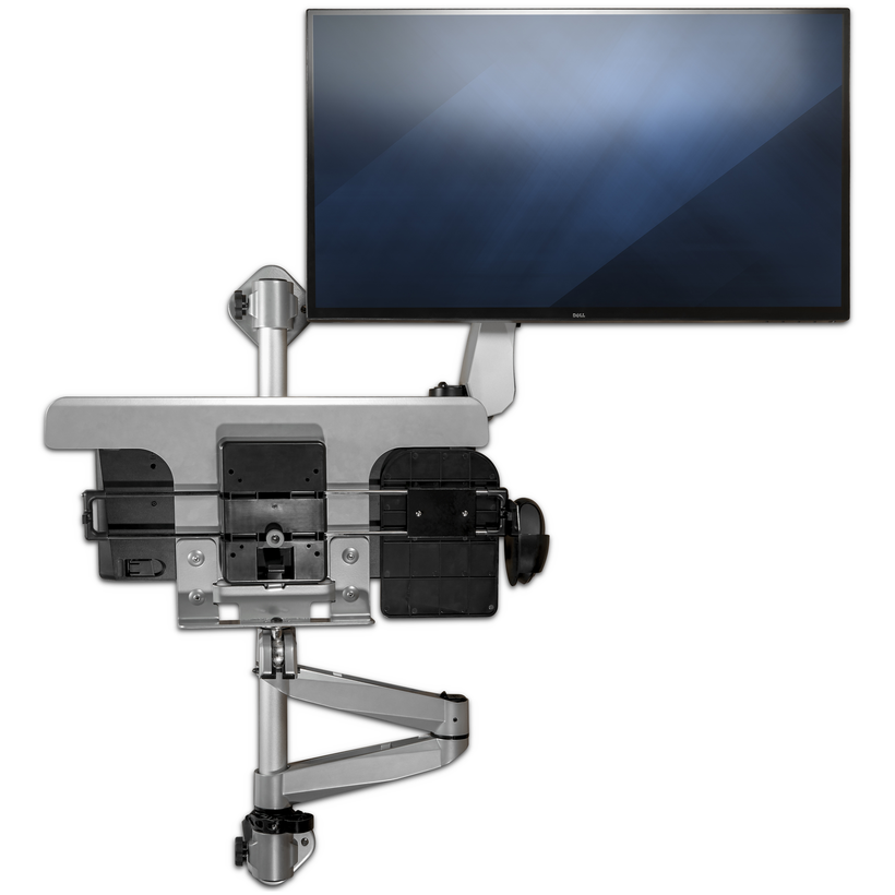 Est. trabajo p. PC StarTech, mont. pared