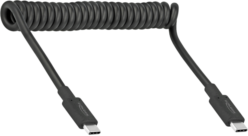 USB Cable 3.1 C/m-C/m 0.3m Coiled