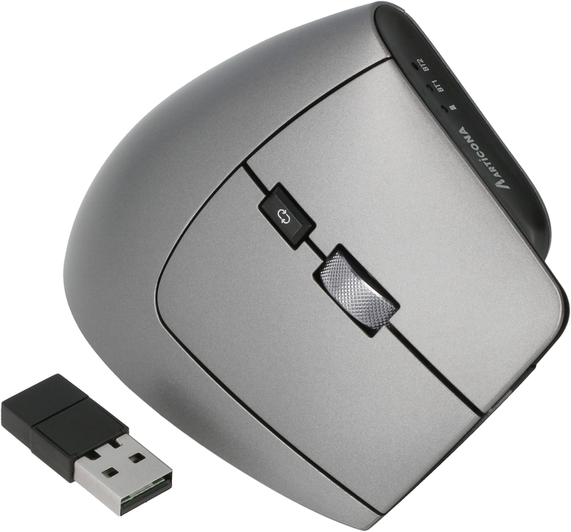 ARTICONA ergo BT + USB A/C Mouse Grey