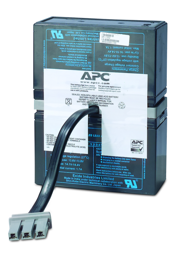 Vhbw 1x batteria compatibile con APC Back-UPS ES, Back-UPS Pro, BE750