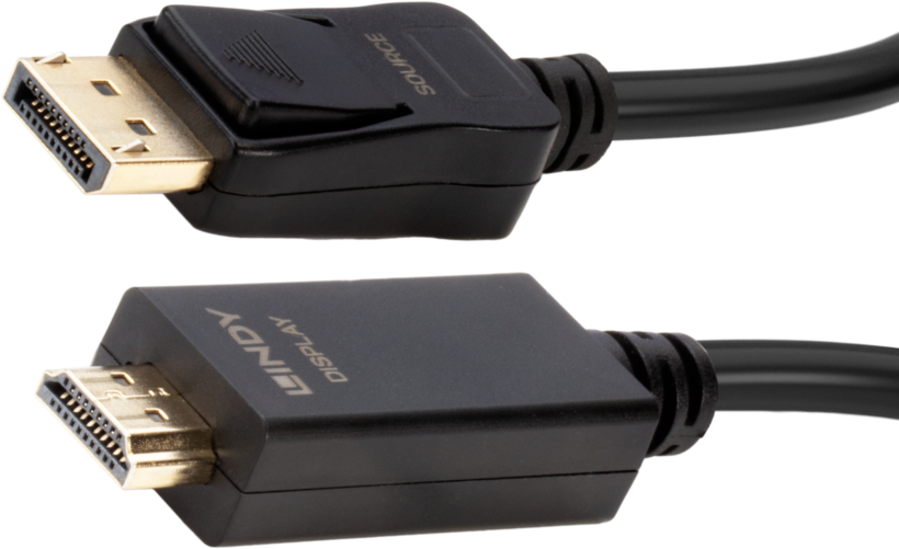 Cable LINDY DisplayPort - HDMI 2 m