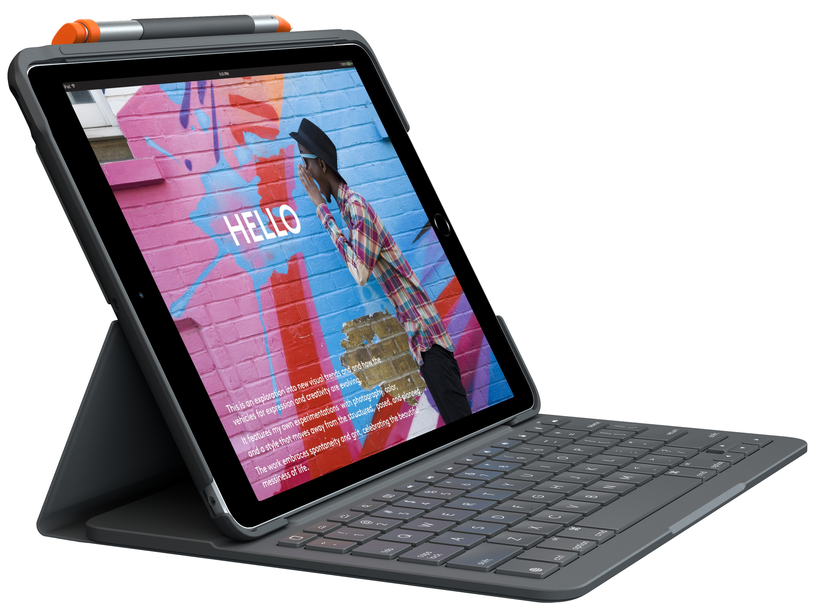 Logitech Slim Folio iPad Keyboard Case