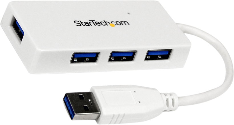 StarTech 4-port USB 3.0 Hub Mini White