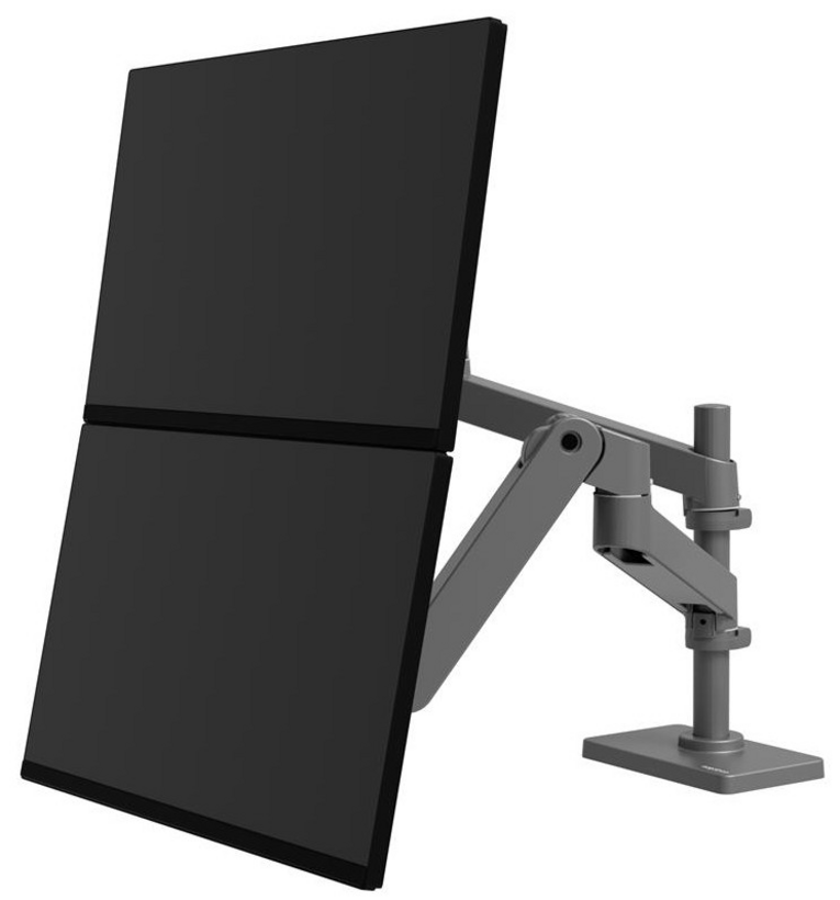 Ergotron LX Pro Dual Stacking Arm Grey