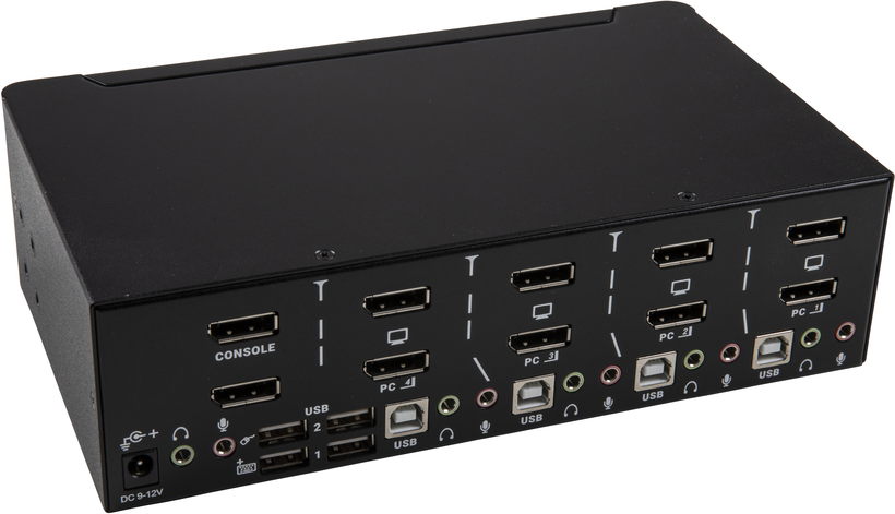ARTICONA DP DualHead 4-port KVM Switch
