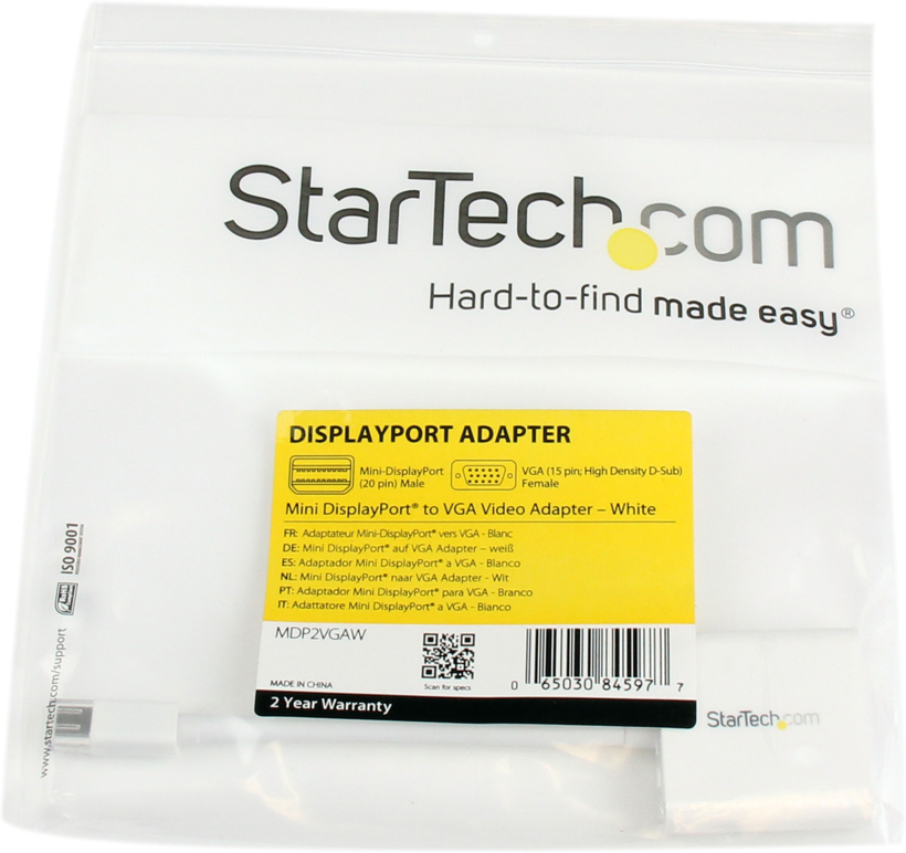 Adaptateur mini DisplayPort - VGA