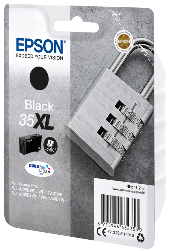 Epson 35 XL tinta, fekete
