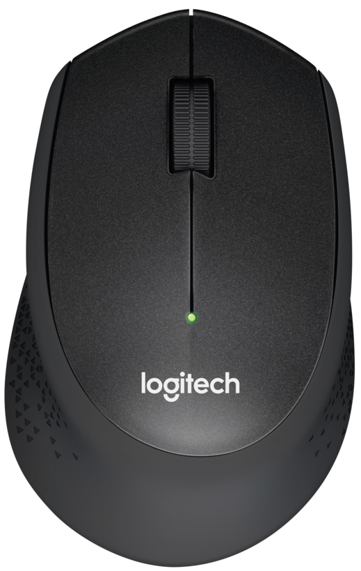 Logitech M330 Silent Plus Maus schwarz