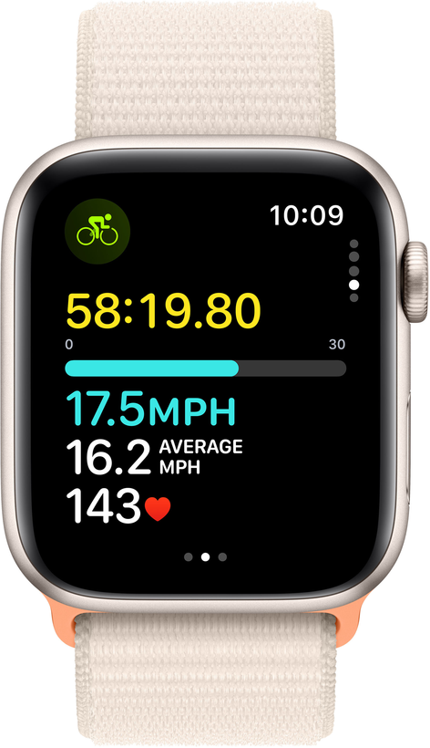 Apple Watch SE 2023 LTE 44mm lumi. stel.