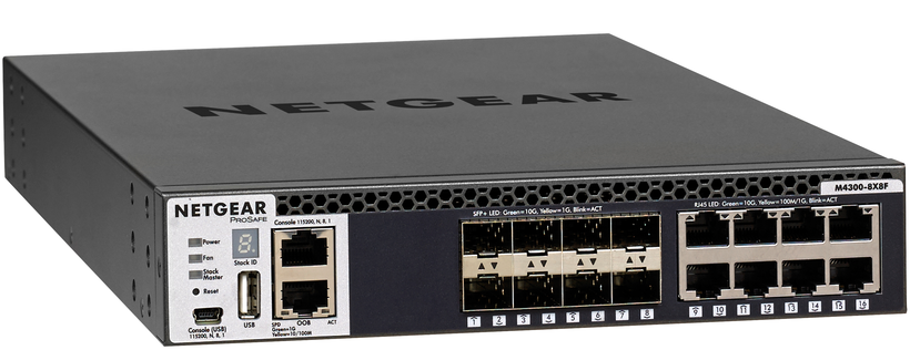 NETGEAR Przełącznik ProSAFE M4300-8X8F