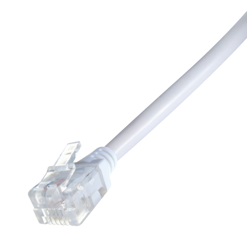 High-Speed ADSL RJ11 Kabel 5 m weiss