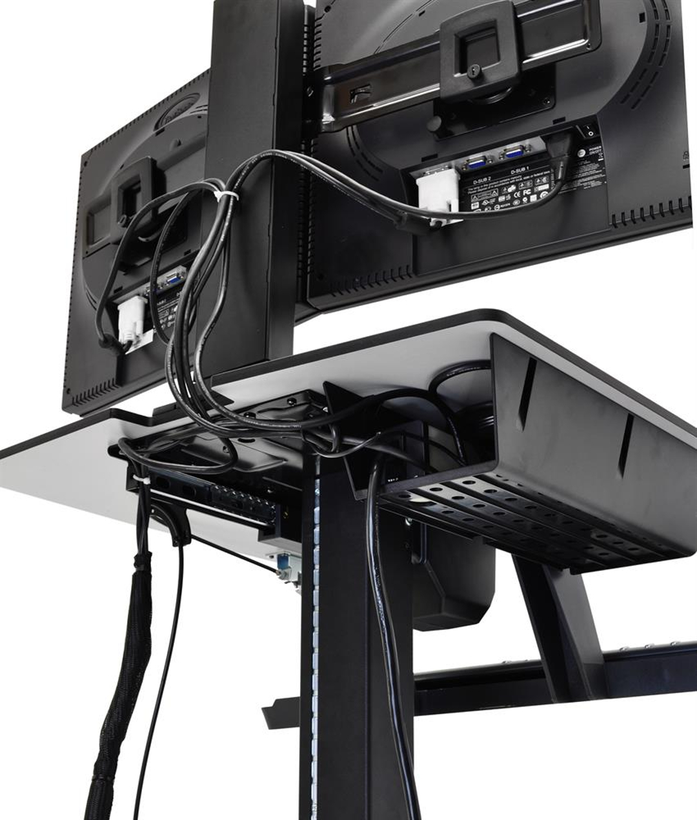 Ergotron WorkFit-C Sit-Stand Workstation