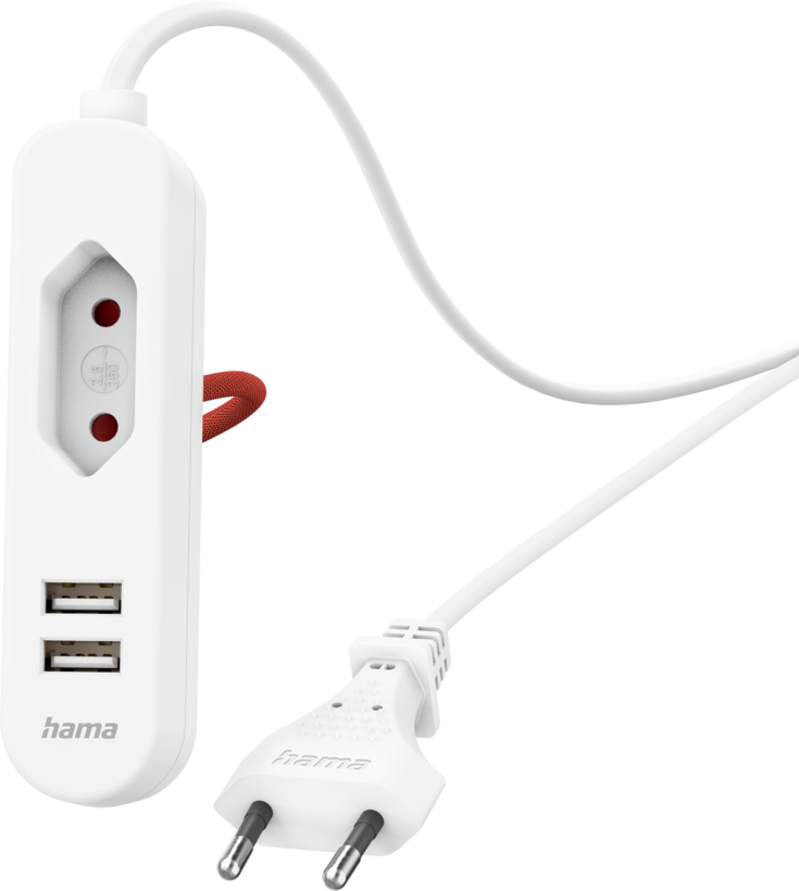 Hama 2x USB-A/Euro-Buchse Netzteil