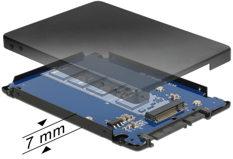 Delock SATA 22-pin - SATA Converter