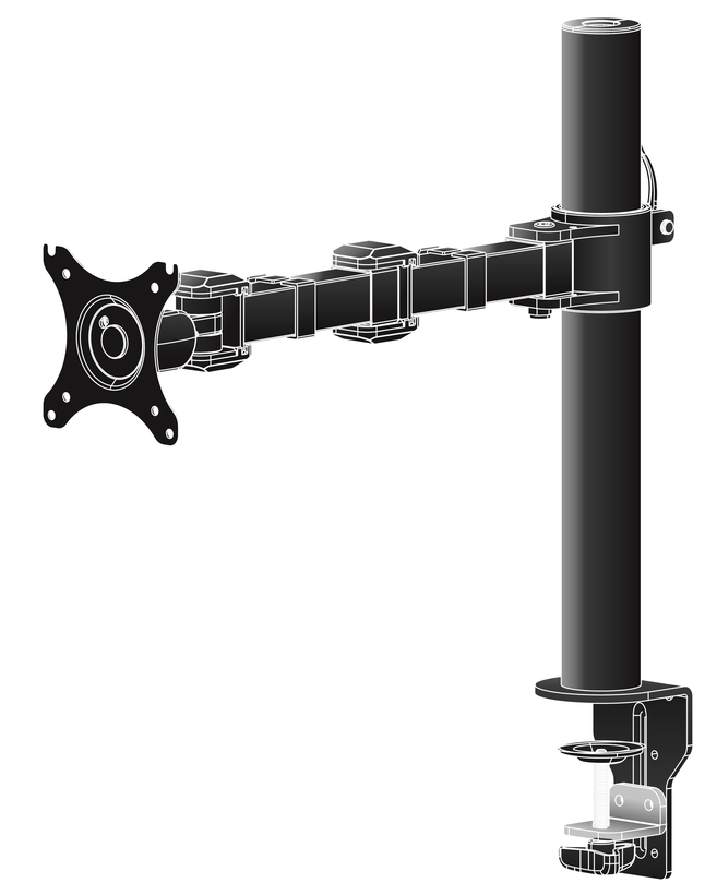 Supporto da tavolo iiyama DS1001C-B1