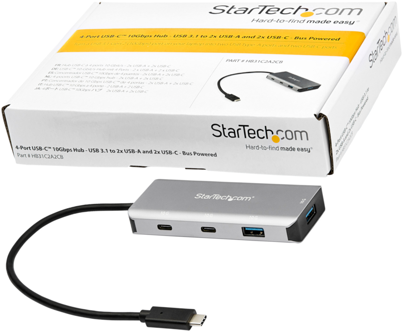 StarTech USB Hub 3.1 4-Port Typ C