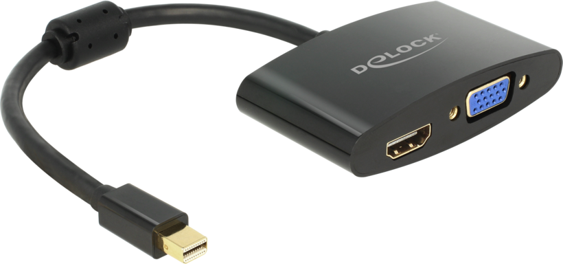 Delock Mini DP - HDMI/VGA Adapter