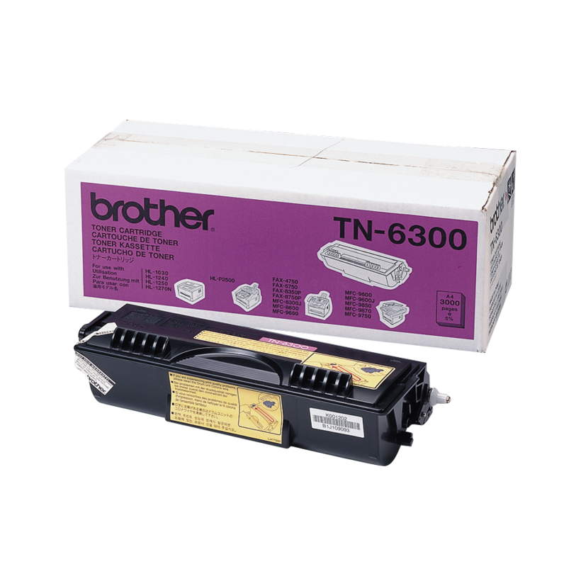 Toner Brother TN-6300, noir