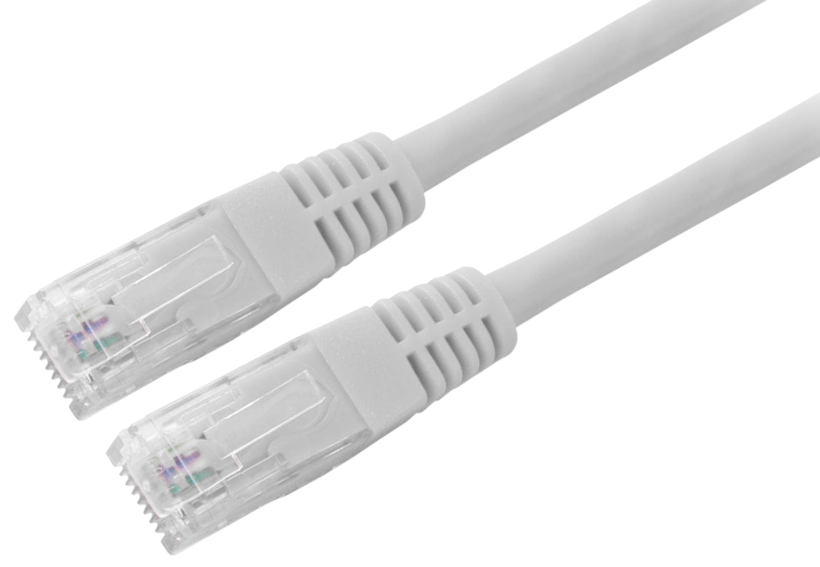 Patch Cable RJ45 U/UTP Cat5e 2m White