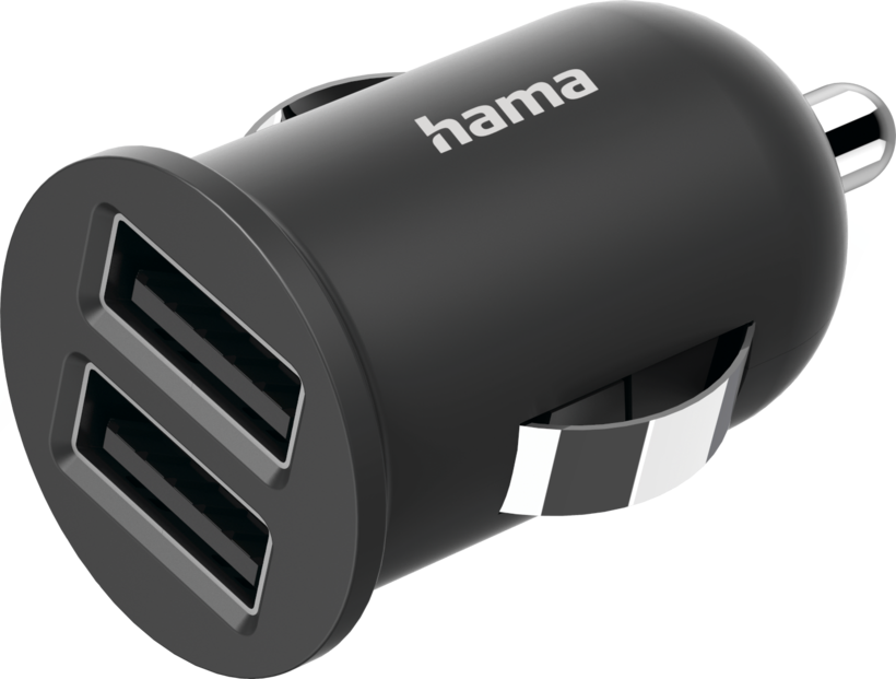 Hama USB-Kfz-Ladeadapter schwarz