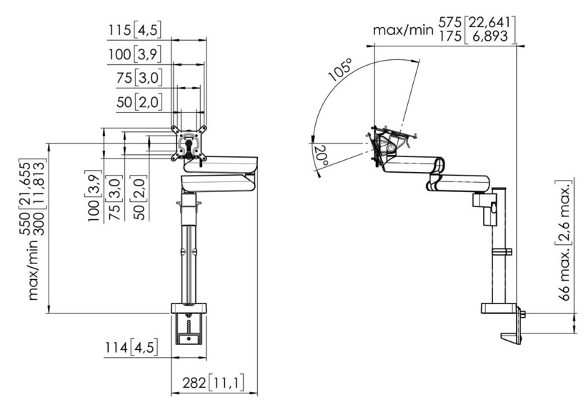 Vogel's MOMO 2137 Desk Mount