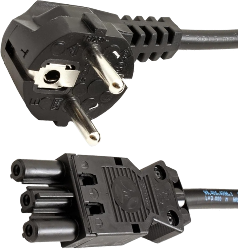 Netzkabel StromSt - GST18Bu 1,5 m