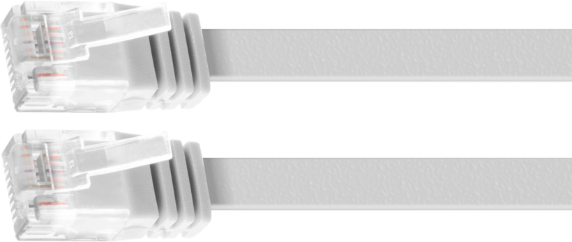 Patch Cable Flat RJ45 U/UTP Cat6 1m