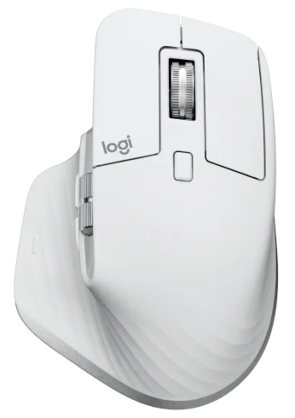 Logitech MX Master 3S Maus hellgrau Mac