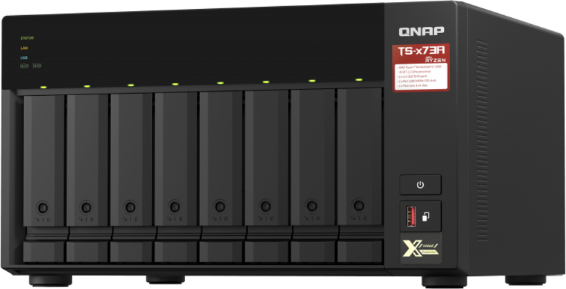 QNAP TS-873A 8GB 8bay NAS