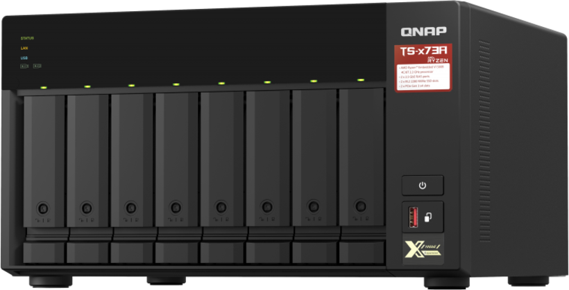 QNAP TS-873A 8 GB 8-kiesz. NAS