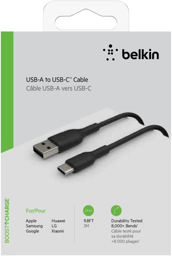 Belkin USB-C - A Cable 3m