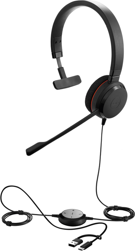Jabra Evolve 20 MS Mono Headset