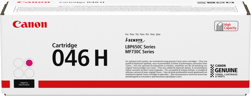 Canon 046 HM toner, magenta