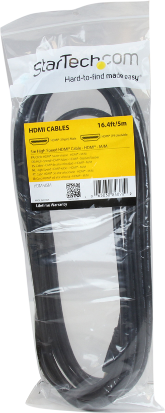 Cable HDMI A/m - HDMI A/m 5m Black