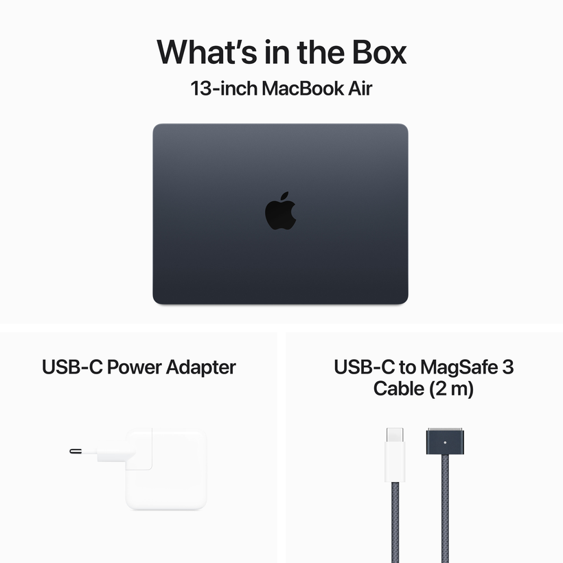 Apple MacBook Air 13 M3 8/256 GB mezzan.