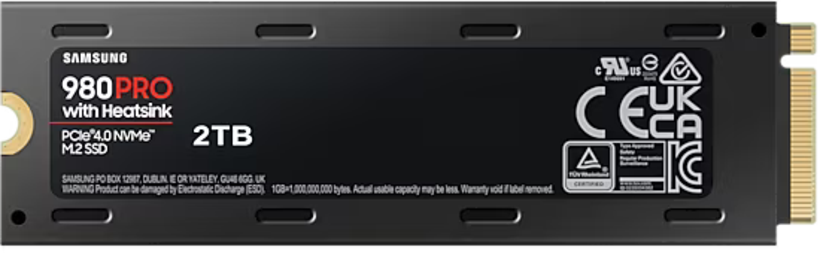 Samsung 980 Pro Heatsink 2TB SSD