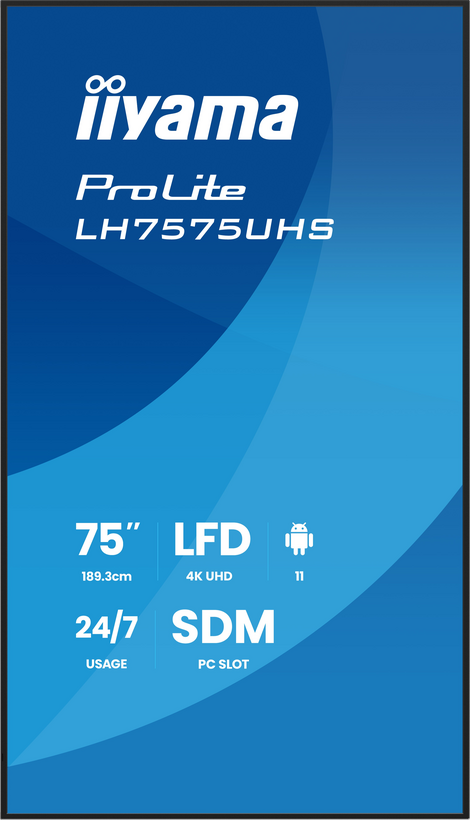 iiyama ProLite LH7575UHS-B2AG Display