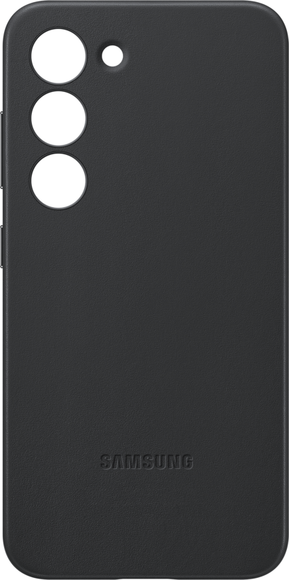 Samsung Galaxy S23 Leather Case Bl.