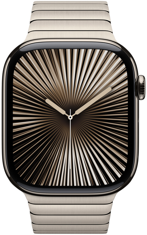 Pulsera eslabones Apple Watch 46 natural