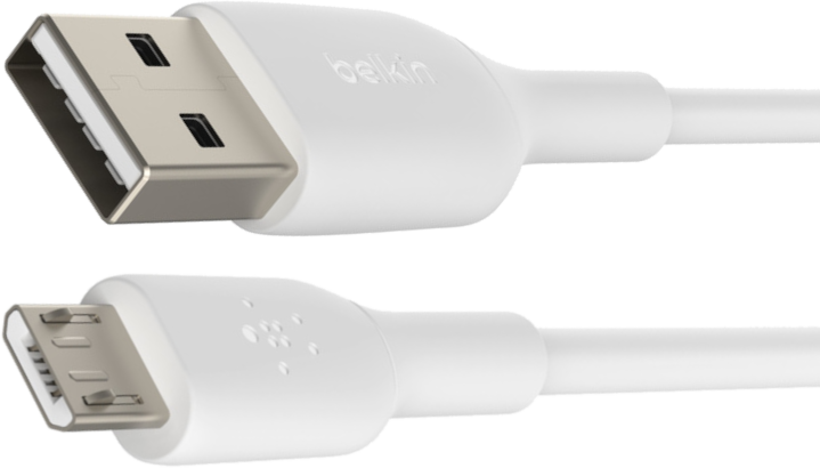 Belkin USB Typ A - Micro-B Kabel 1m weiß