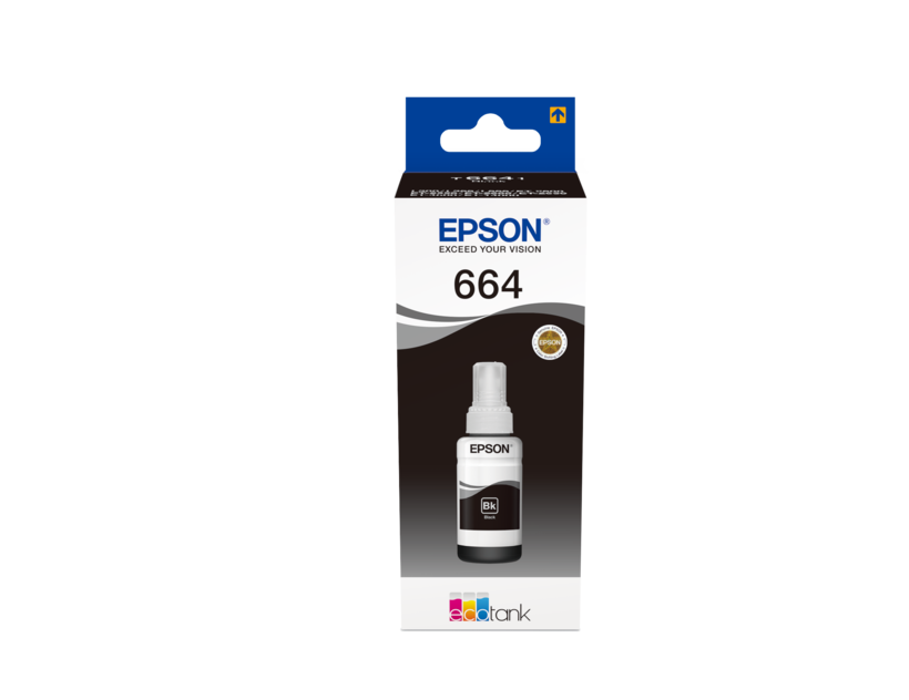Encre Epson T6641, noir