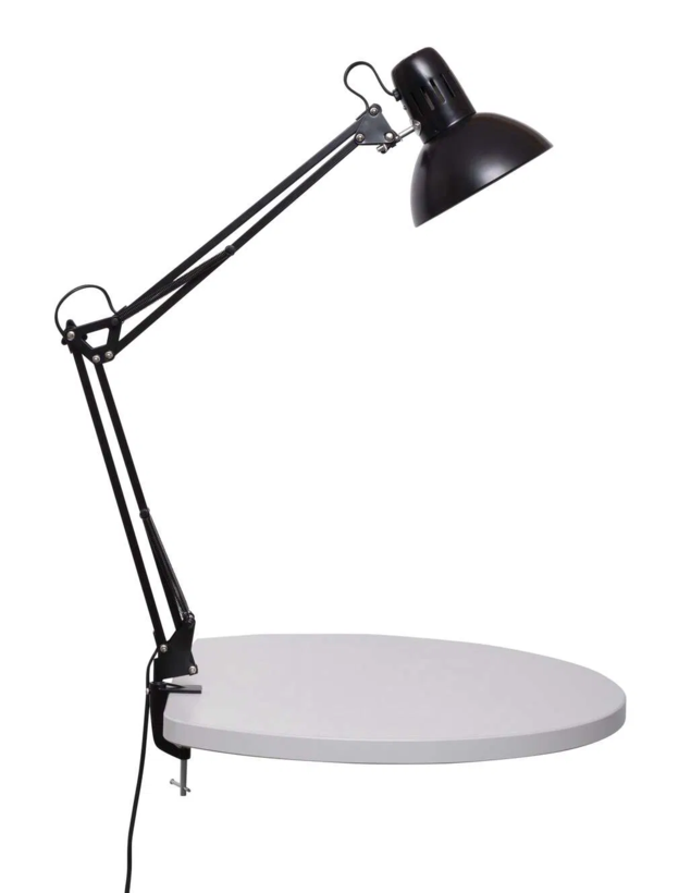 Lampe de bureau MAULstudy noir avec E27