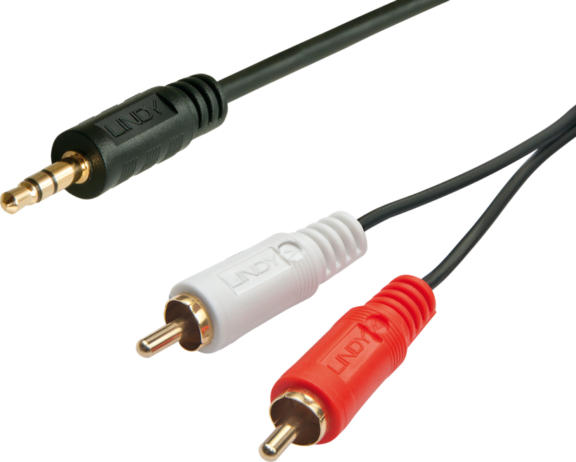 Audio Cable 3.5mm Jack/m-2x RCA/m 2m