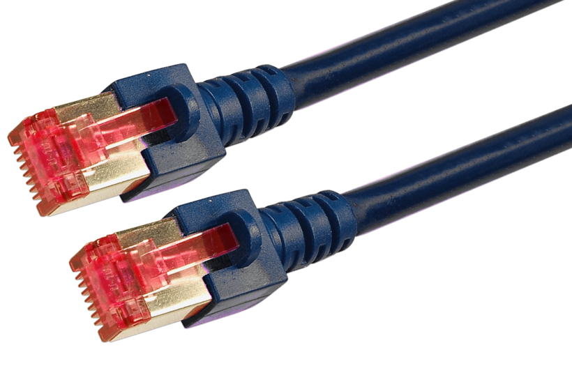 Câble patch RJ45 S/FTP Cat6 3 m noir
